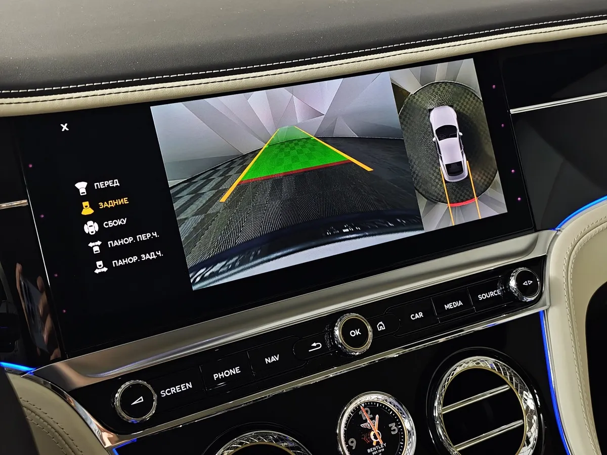Bentley Continental GT 6.0 AWD AMT (635 л.с.) Синий в АВИЛОН. Слайд №37
