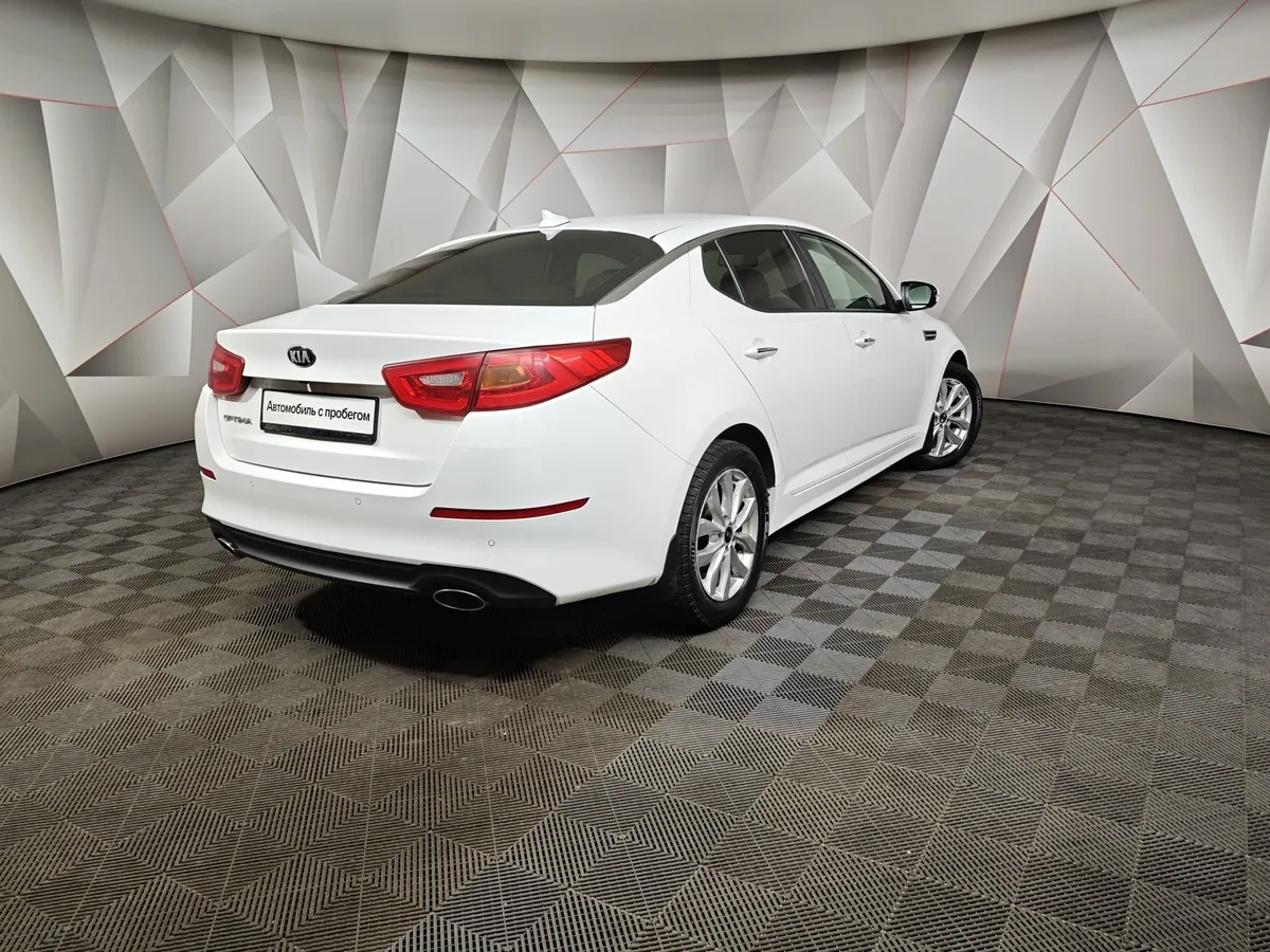 Kia Optima 2.4 AT (180 л.с.) Comfort Белый в АВИЛОН. Слайд №2
