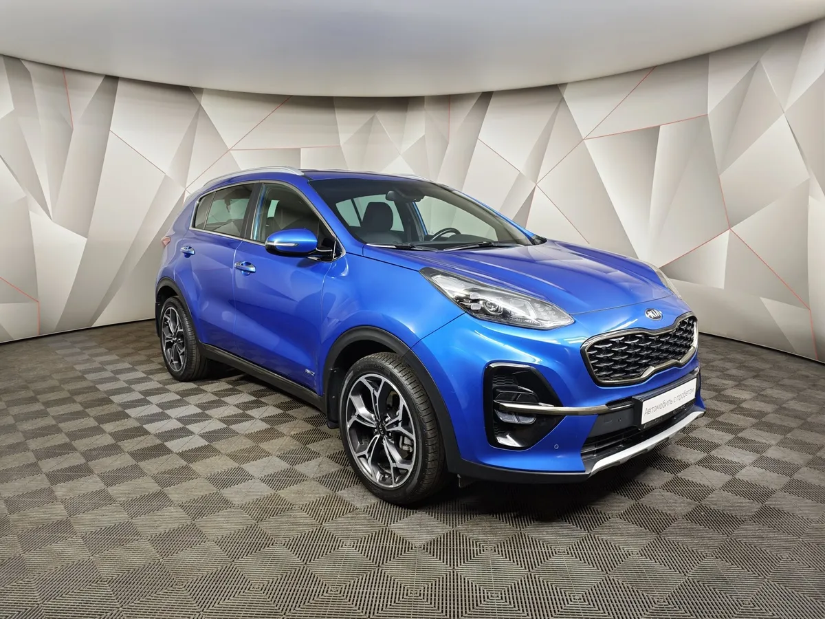 Kia Sportage 2.4 AT 4WD (184 л.с.) GT Line Синий в АВИЛОН. Слайд №3