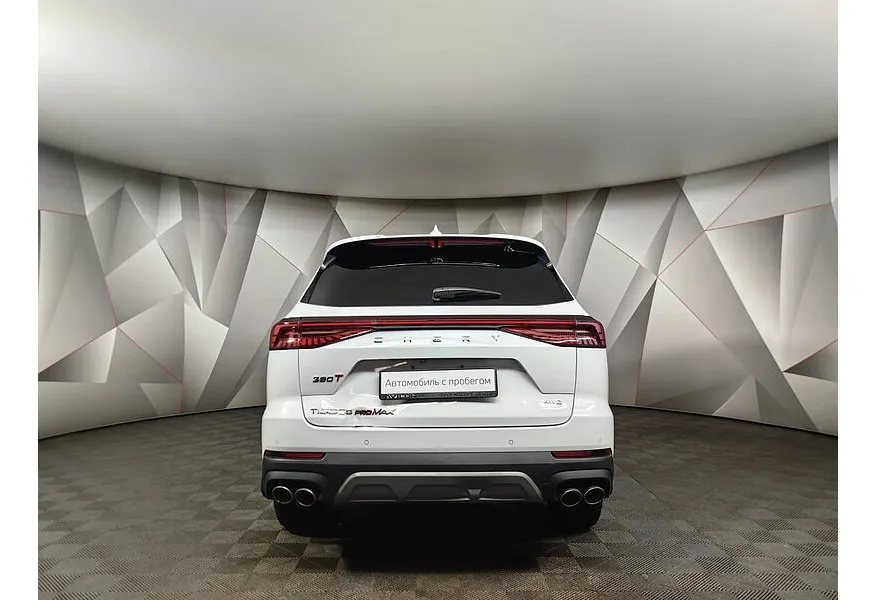 Chery Tiggo 8 Pro Max 2.0 AMT AWD (197 л.с.) Ultimate Белый в АВИЛОН. Слайд №8