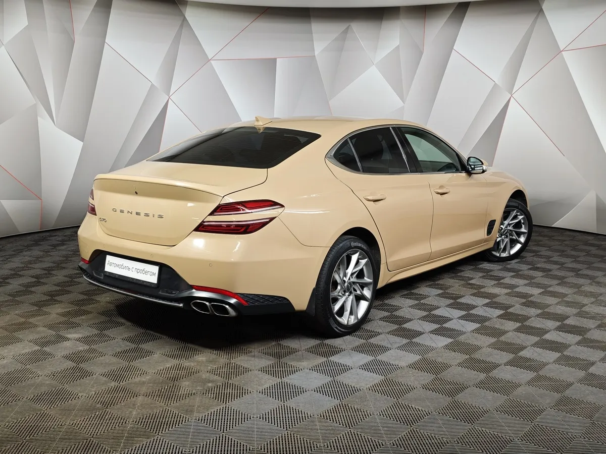 Genesis G70 2.0 T AT AWD (197 л.с.) Elegance Серый в АВИЛОН. Слайд №2