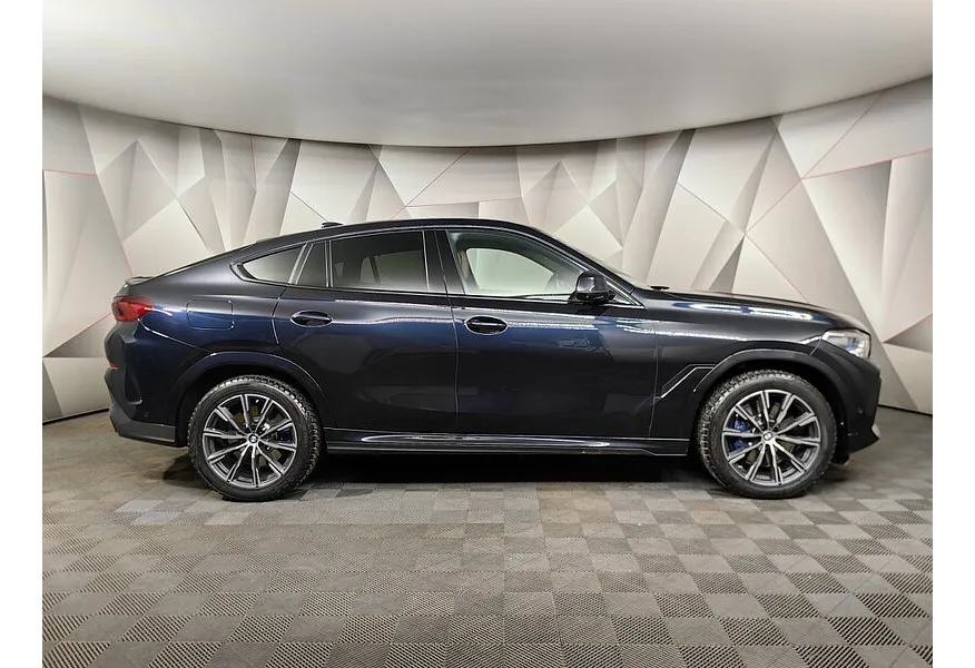 BMW X6 xDrive40d (340 л.с.) M Sport Pro Синий в АВИЛОН. Слайд №6