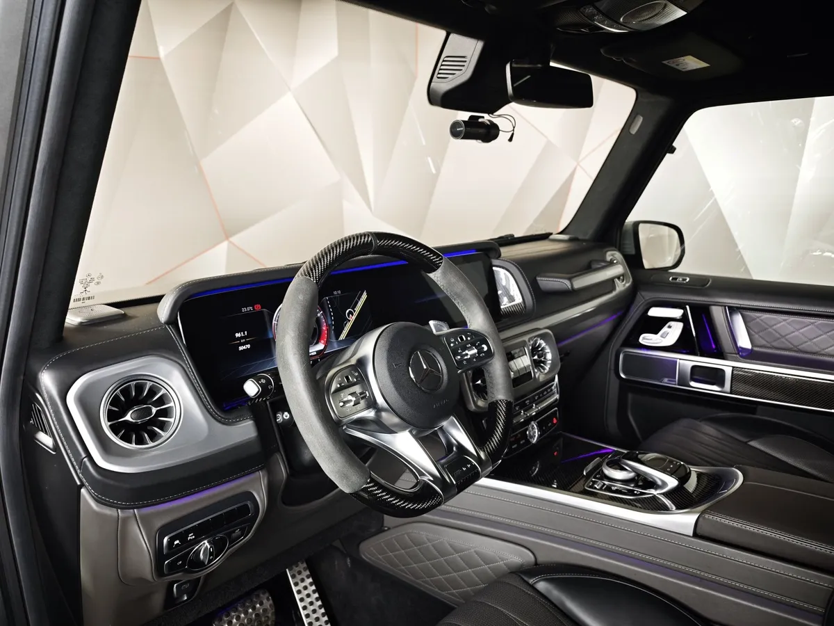 Mercedes-Benz G-Класс G 63 AMG Speedshift Plus 9G-Tronic (571 л.с.) Серый в АВИЛОН. Слайд №18