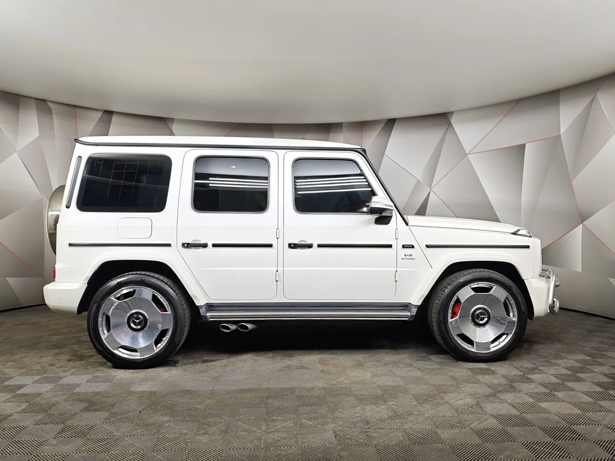 Mercedes-Benz G-Класс G 63 AMG Speedshift Plus 9G-Tronic (571 л.с.) Белый в АВИЛОН. Слайд №6