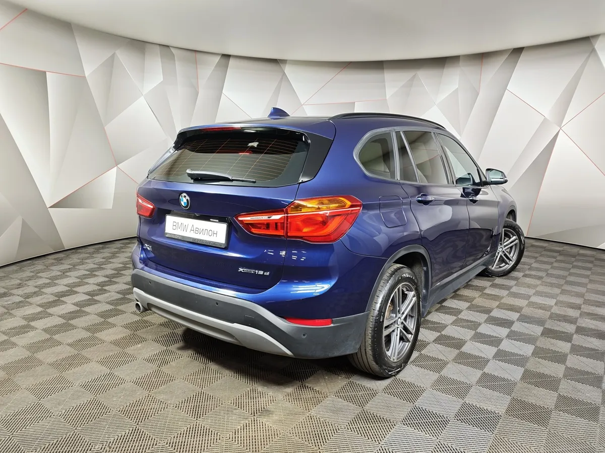 BMW X1 18d xDrive AT (150 л.с.) Advantage Plus (Локальная сборка) Синий в АВИЛОН. Слайд №2