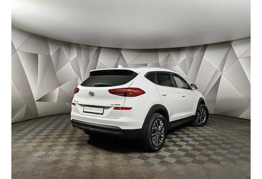 Hyundai Tucson 2.0 (185 л.с.) Diesel-8AT - 4WD Dynamic Белый в АВИЛОН. Слайд №2