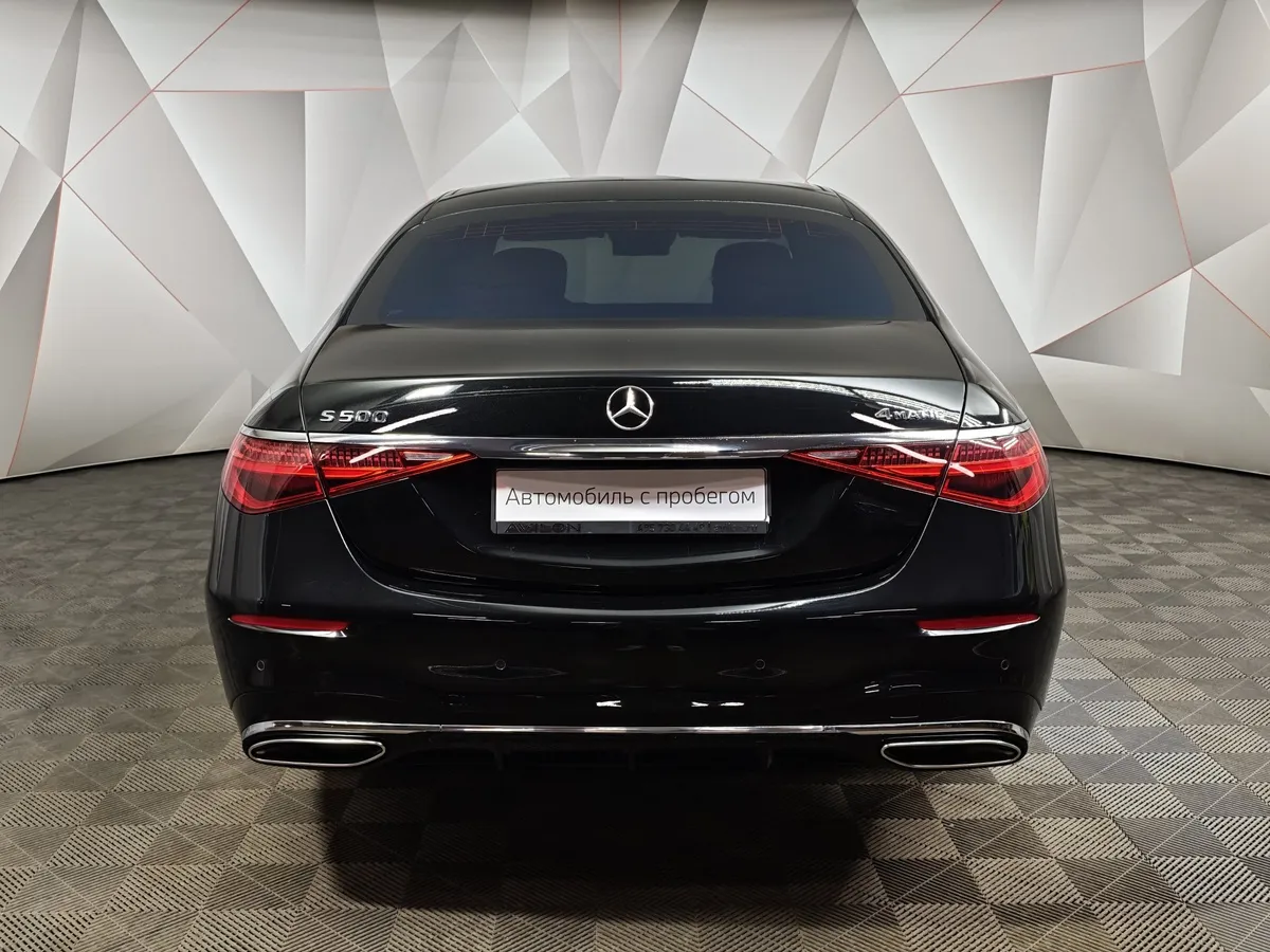Mercedes-Benz S-Класс Long 500 4MATIC (449 л.с.) Черный в АВИЛОН. Слайд №8