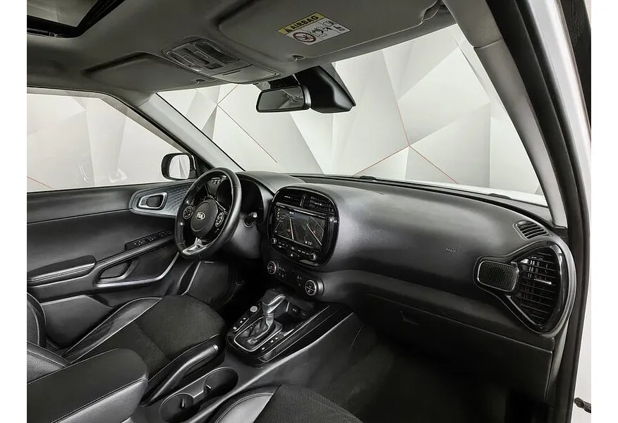 Kia Soul 2.0 MPI AT (150 л.с.) Premium Белый в АВИЛОН. Слайд №13