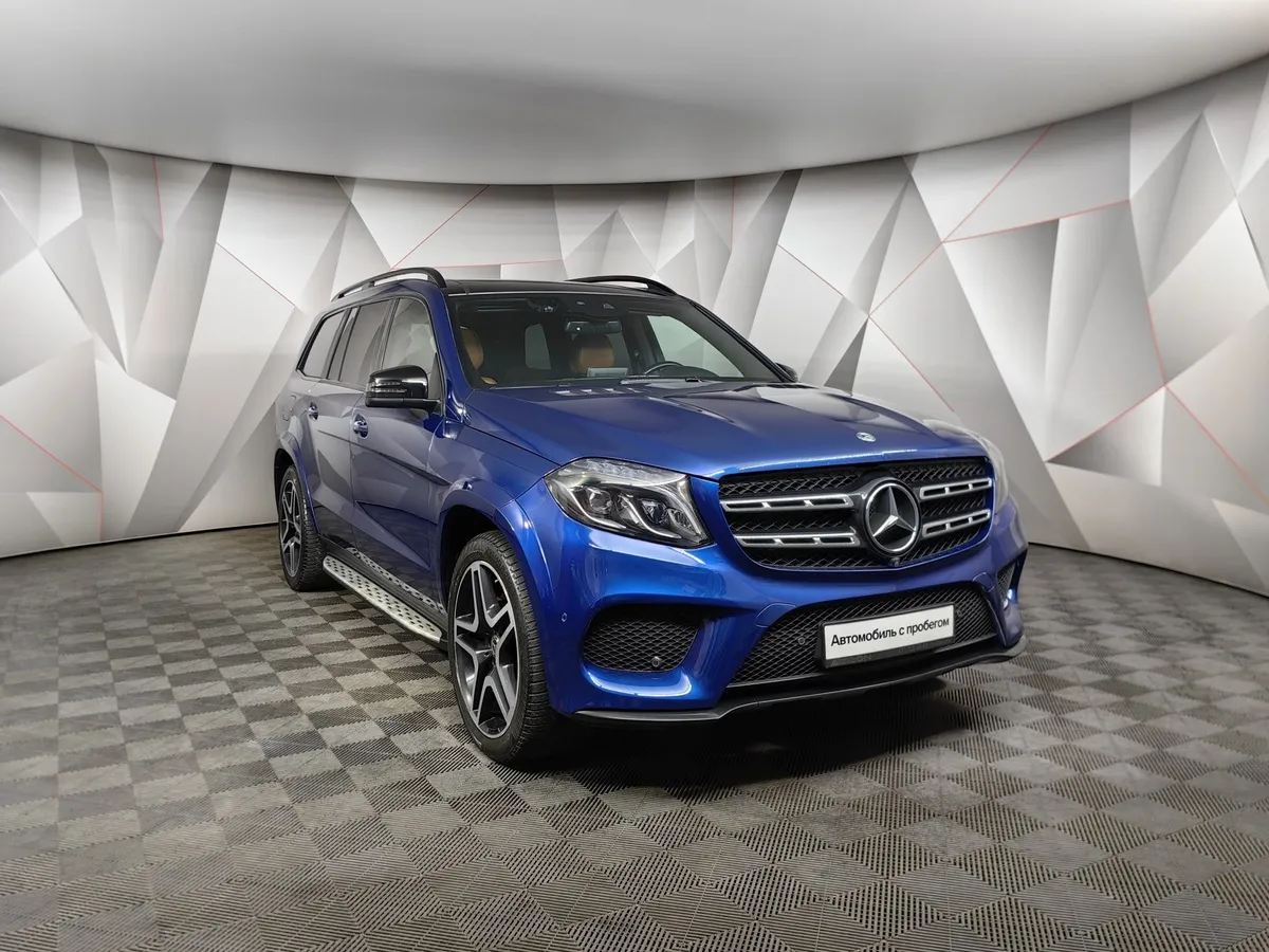 Mercedes-Benz GLS 400 4MATIC 9G-TRONIC (333 л.с.) Особая серия Синий в АВИЛОН. Слайд №3