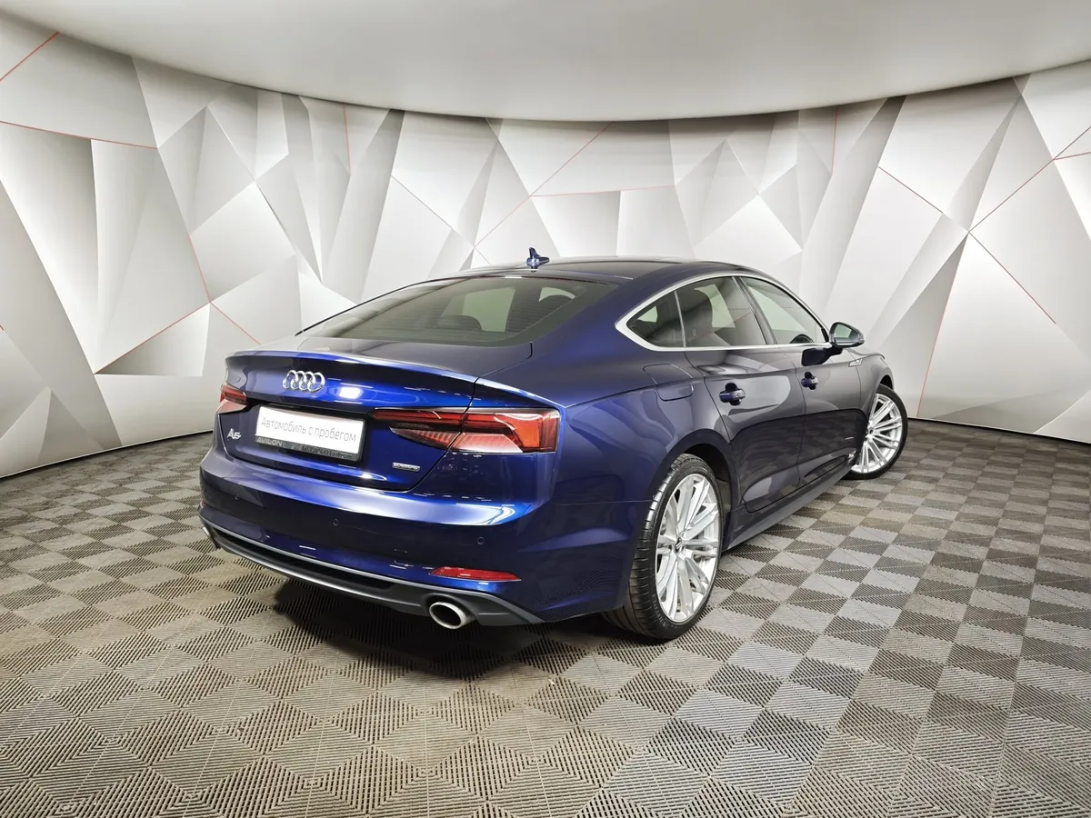 Audi A5 2.0 TFSI S tronic quattro (249 л.с.) Sport Синий в АВИЛОН. Слайд №2