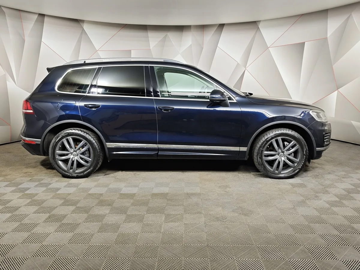 Volkswagen Touareg 3.6 FSI Tiptronic 4Motion (249 л.с.) V6 FSI Синий в АВИЛОН. Слайд №6