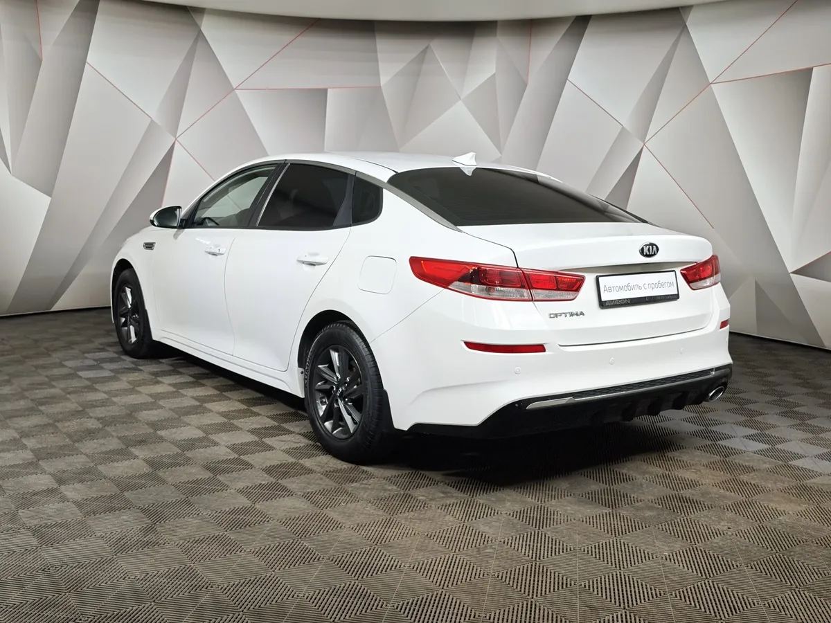 Kia Optima 2.0 MPI AT (150 л.с.) Белый в АВИЛОН. Слайд №4