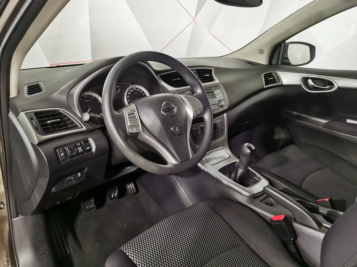 Nissan Sentra 1.6 МТ (117 л.с.) Welcome Бежевый в АВИЛОН. Слайд №17