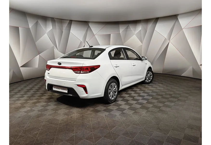 Kia Rio 1.6 AT (123 л.с.) Luxe Белый в АВИЛОН. Слайд №2