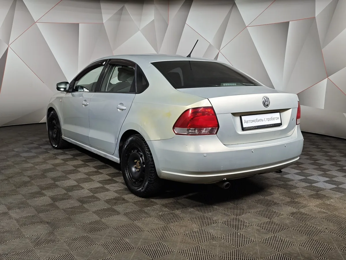 Volkswagen Polo 1.6 Tiptronic (105 л.с.) Comfortline Желтый в АВИЛОН. Слайд №4