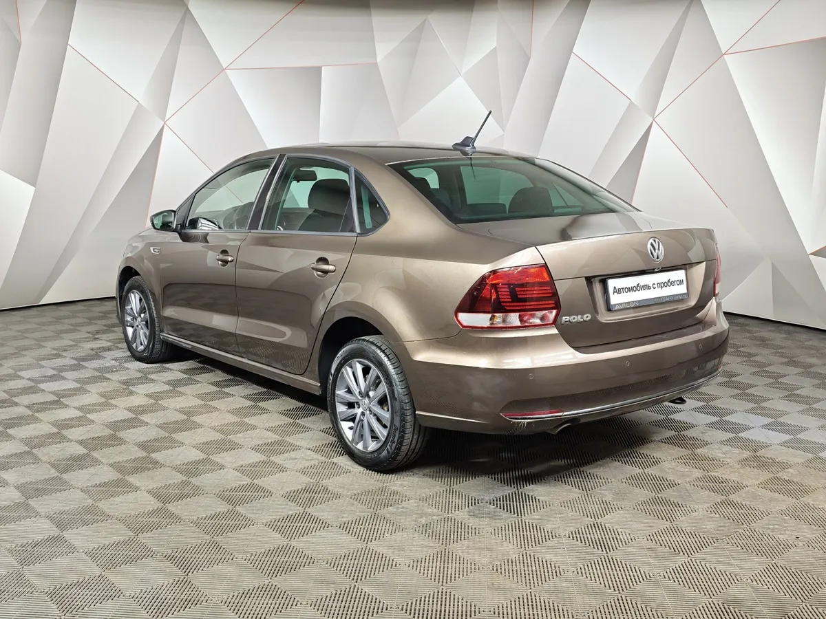 Volkswagen Polo 1.6 MPI AT (110 л.с.) Comfortline Коричневый в АВИЛОН. Слайд №4