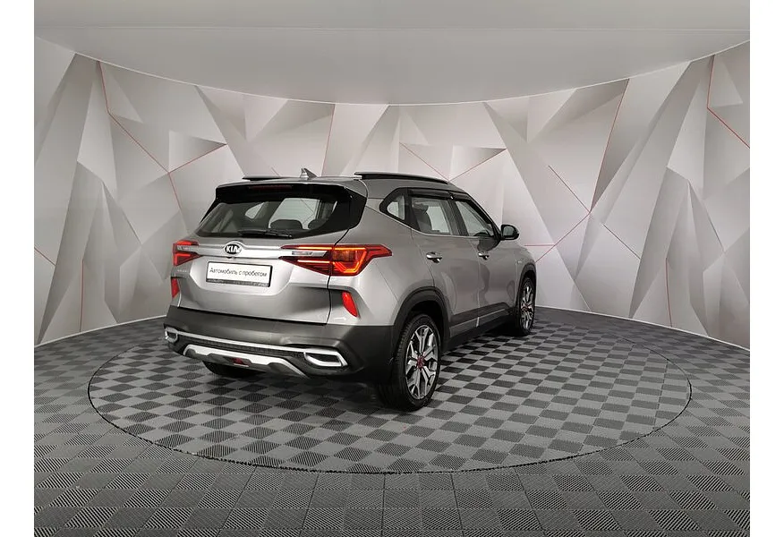 Kia Seltos 1.6 MPI AT 4WD (121 л.с.) Luxe Серый в АВИЛОН. Слайд №8
