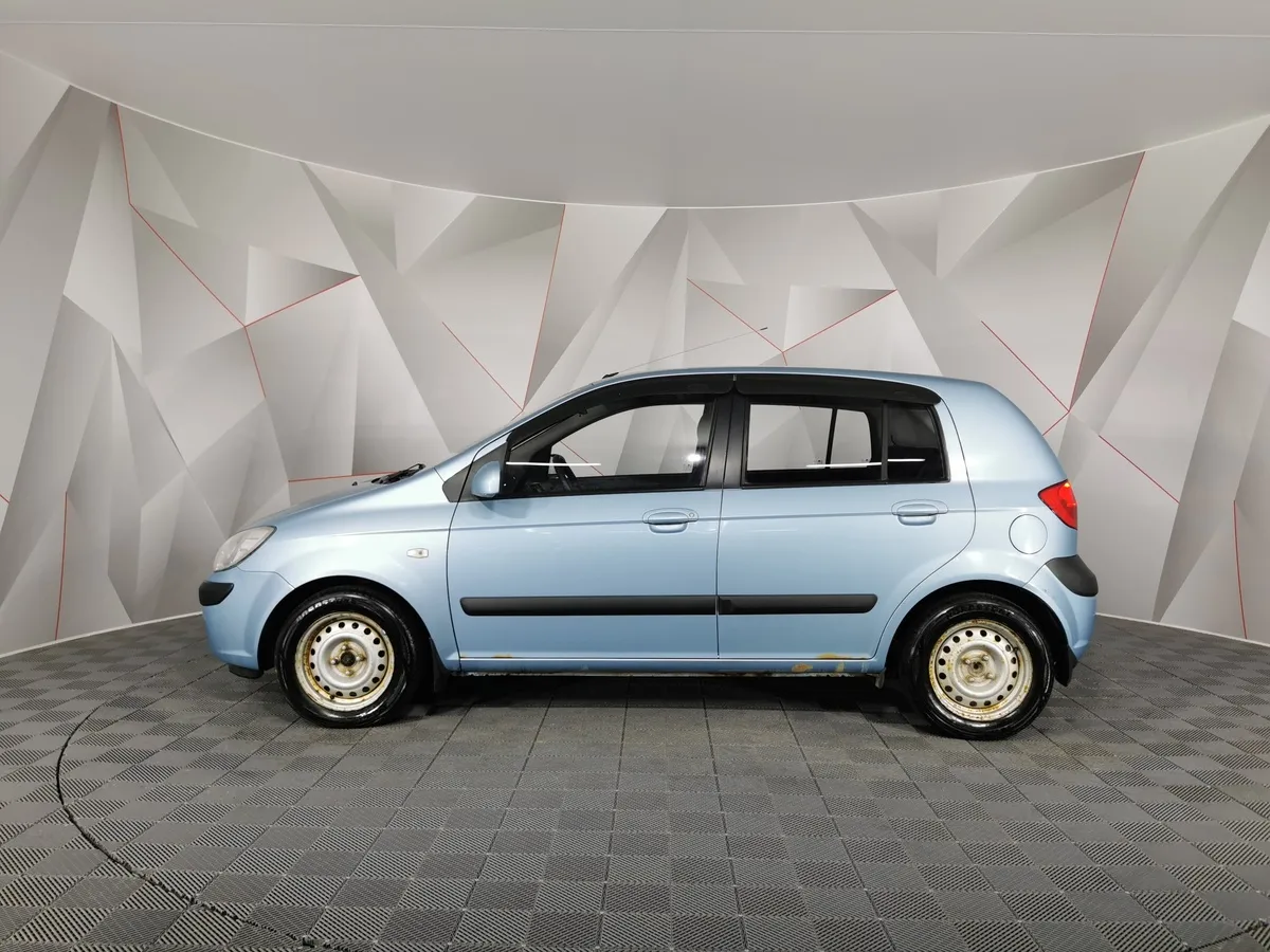 Hyundai Getz 1.4 MT (97 л.с.) Голубой в АВИЛОН. Слайд №5