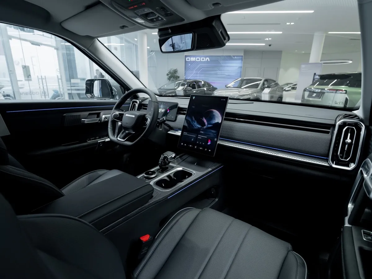 JAECOO J7 1.6T DCT FWD (150 л.с.) Престиж Серый в АВИЛОН. Слайд №10