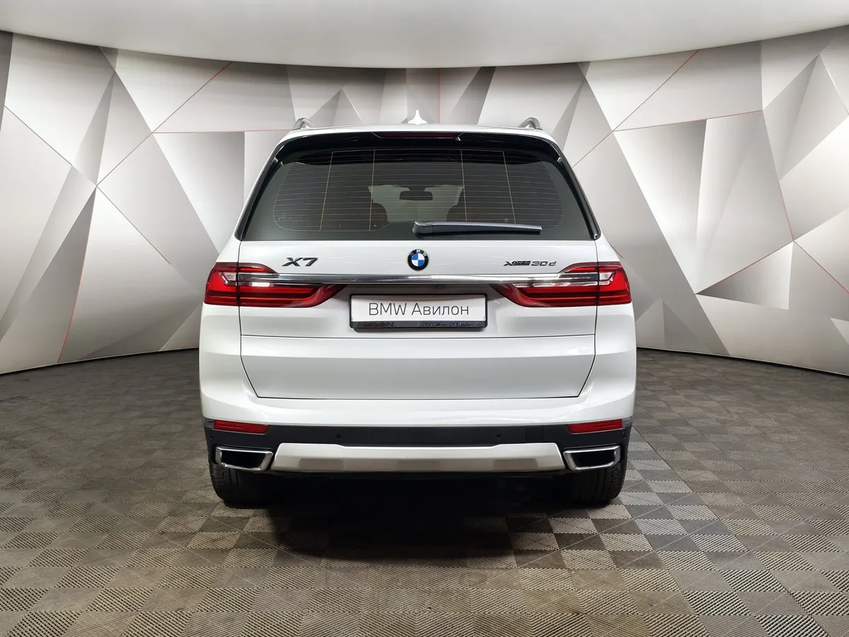BMW X7 xDrive30d Steptronic (249 л.с.) Exclusive Launch Package Белый в АВИЛОН. Слайд №4