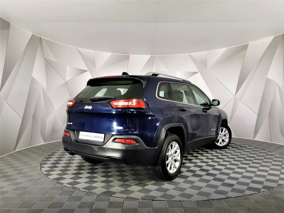 Jeep Cherokee 2.4 Tigershark Multiair AT AWD (177 л.с.) Синий в АВИЛОН. Слайд №2