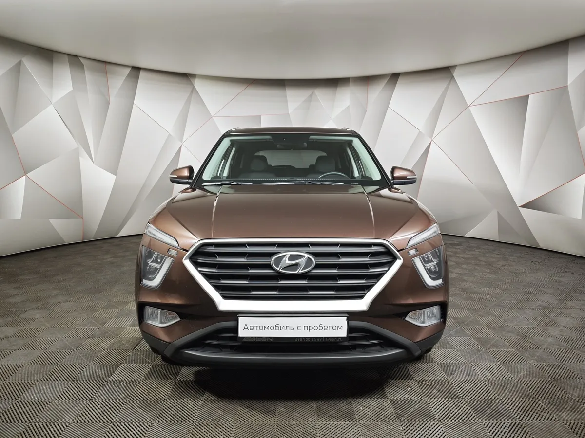 Hyundai Creta 2.0 AT 2WD (149 л.с.) Classic Коричневый в АВИЛОН. Слайд №6