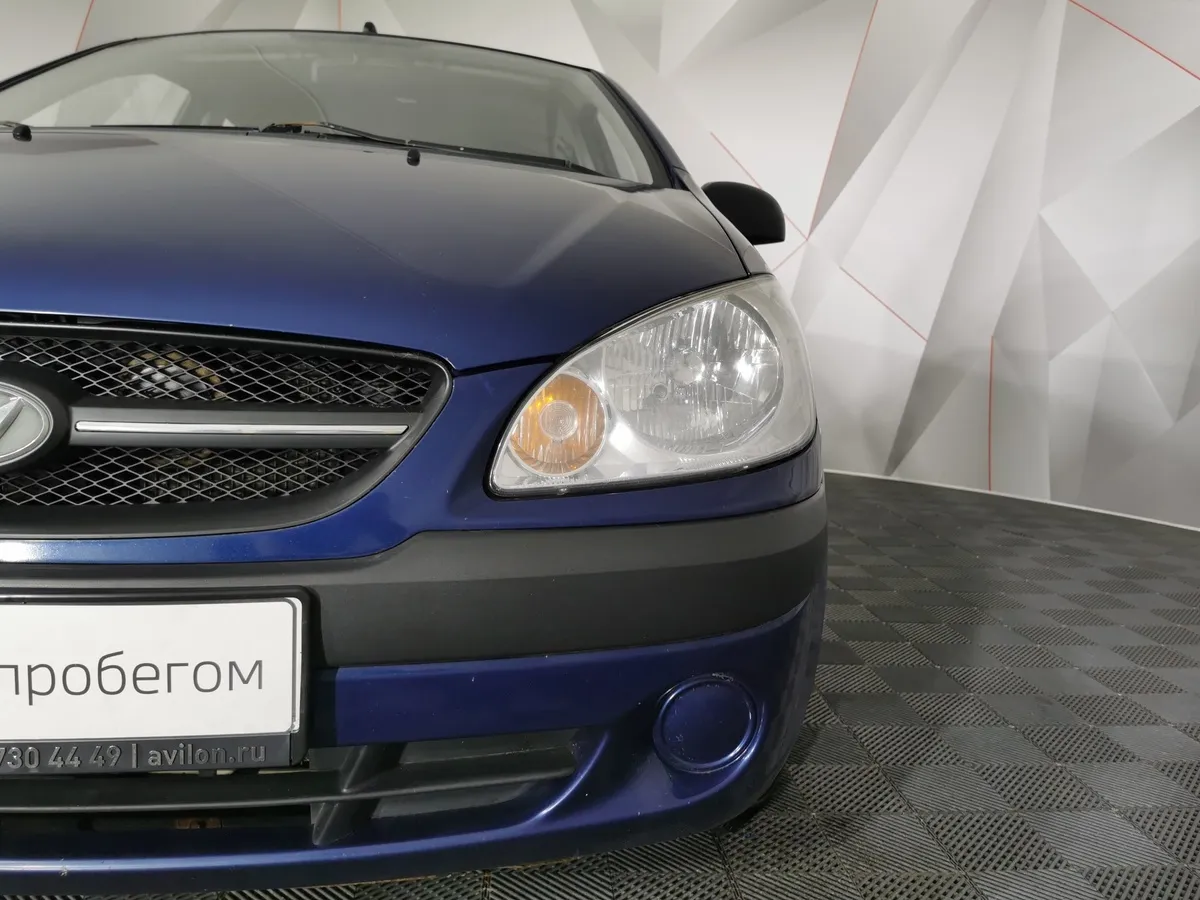 Hyundai Getz 1.1 MT (66 л.с.) Синий в АВИЛОН. Слайд №10