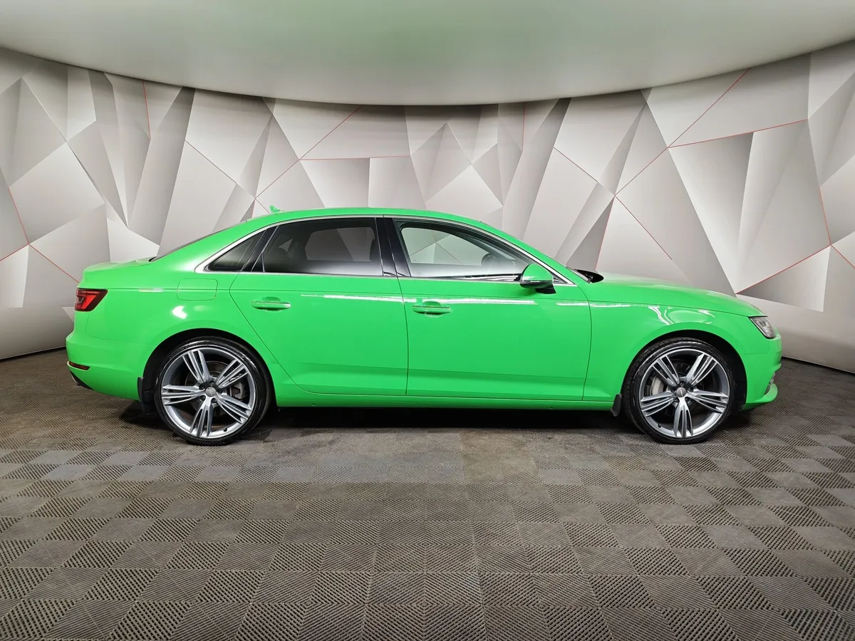 Audi A4 2.0 TFSI S tronic quattro (245 л.с.) Design Зеленый в АВИЛОН. Слайд №6