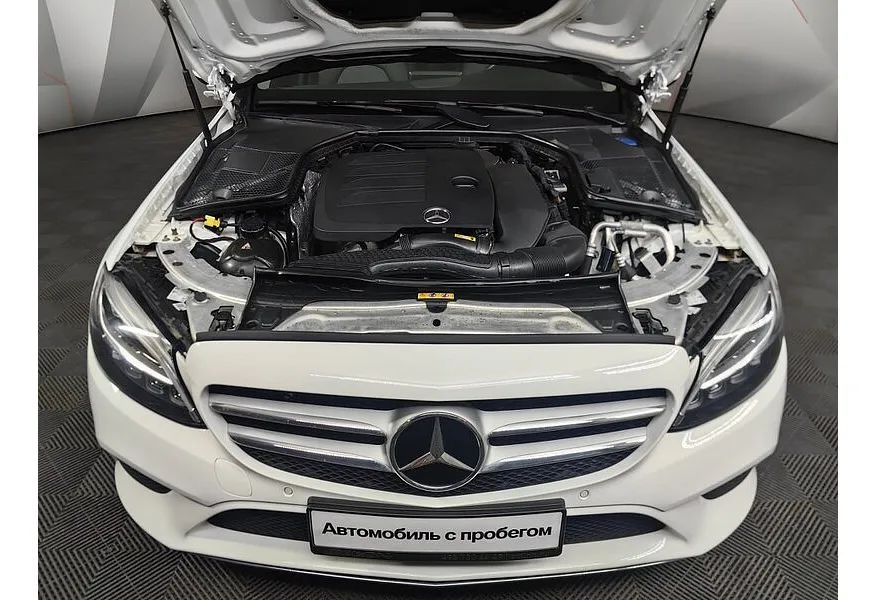 Mercedes-Benz C-Класс C 180 9G-TRONIC (150 л.с.) Avantgarde Белый в АВИЛОН. Слайд №16