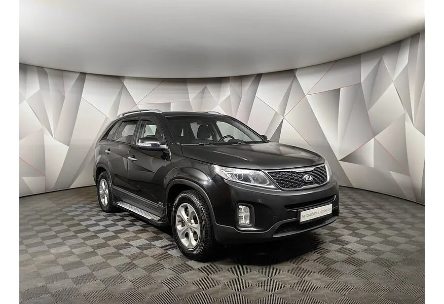 Kia Sorento 2.4 AT 4WD (175 л.с.) Luxe Черный в АВИЛОН. Слайд №2
