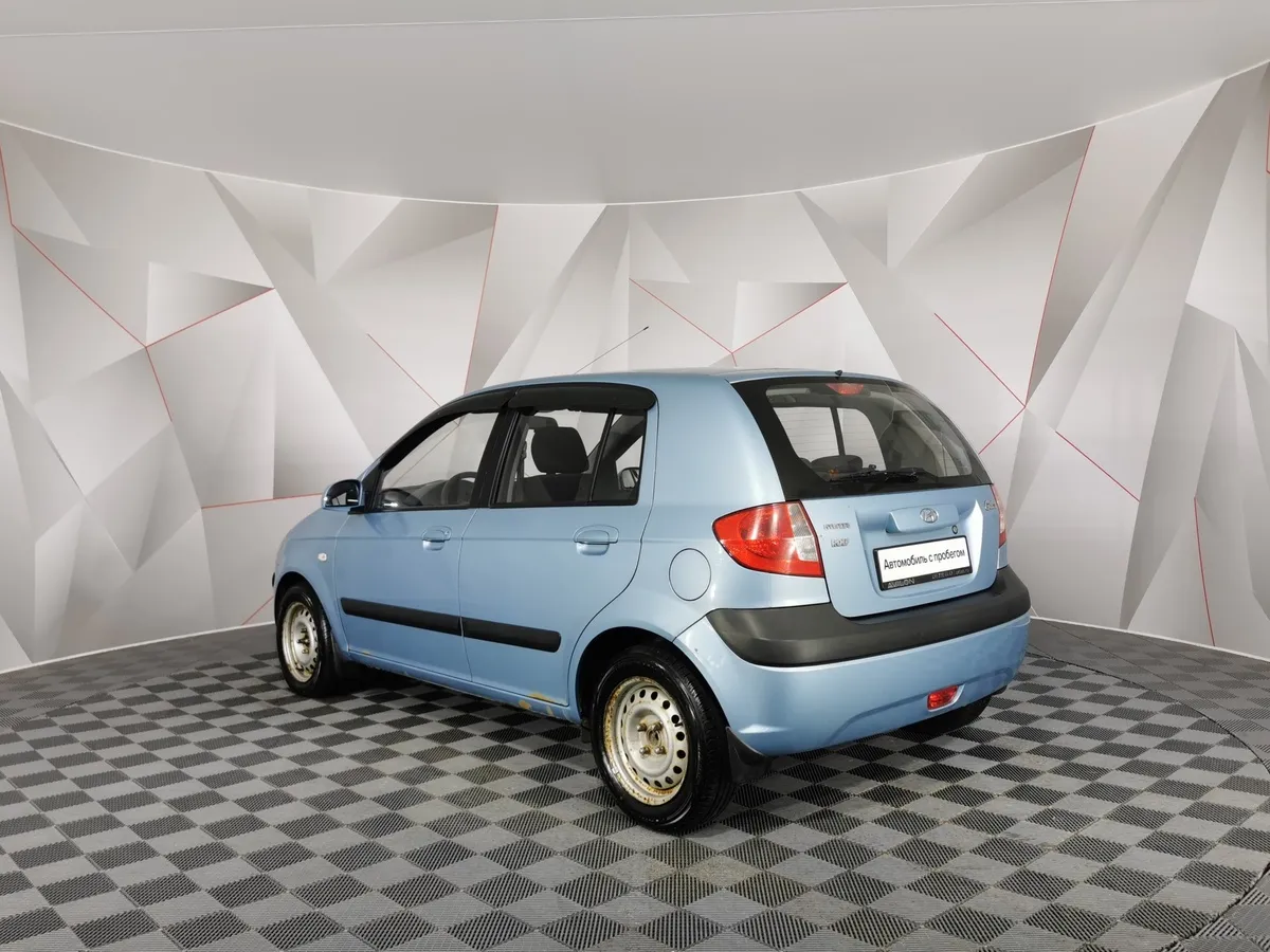 Hyundai Getz 1.4 MT (97 л.с.) Голубой в АВИЛОН. Слайд №4
