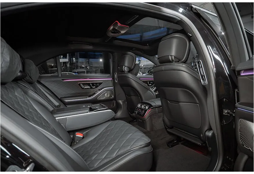 Mercedes-Benz S-Класс S 450 d 9G-TRONIC 4MATIC (330 л.с.) Черный в АВИЛОН. Слайд №5