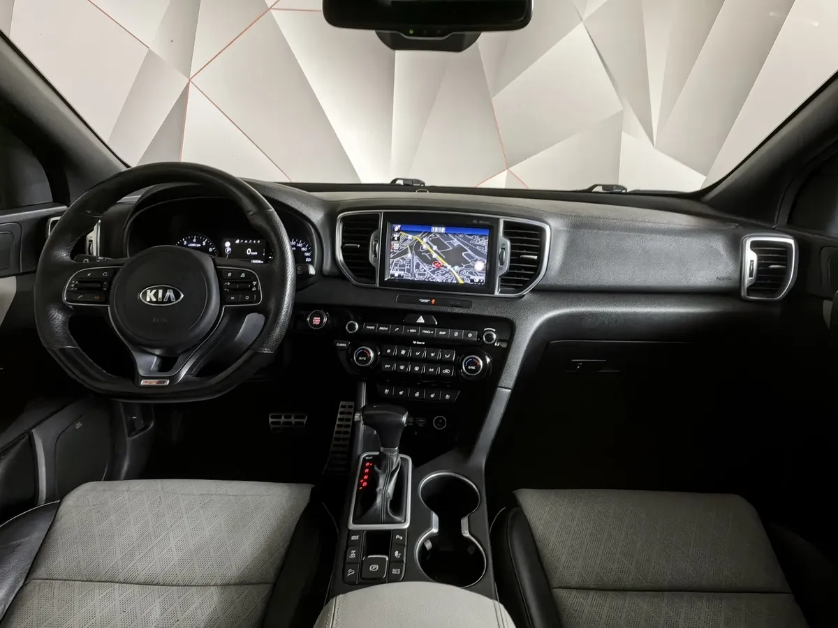 Kia Sportage 1.6 DCT 4WD (177 л.с.) GT Line Черный в АВИЛОН. Слайд №14
