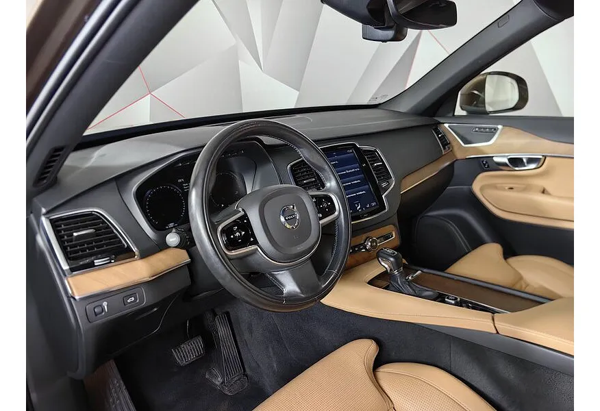 Volvo XC90 2.0 D5 Drive-E AT AWD (235 л.с.) Inscription Коричневый в АВИЛОН. Слайд №19