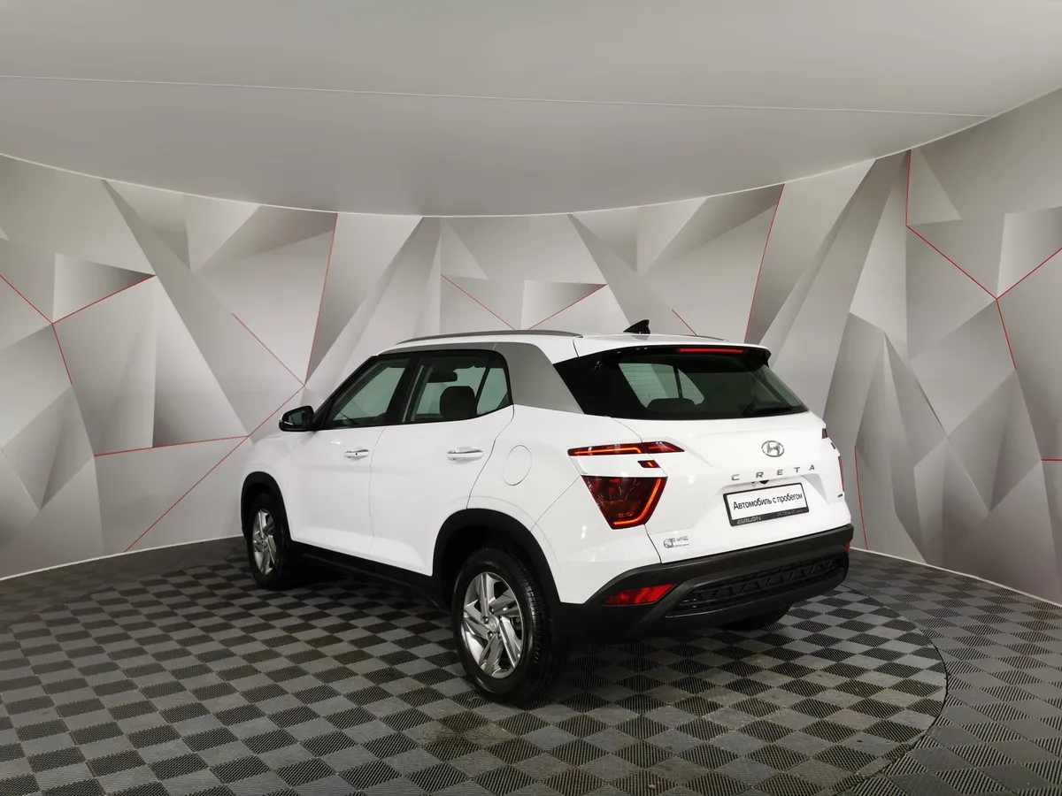 Hyundai Creta 1.6 AT AWD (121 л.с.) Travel Белый в АВИЛОН. Слайд №4