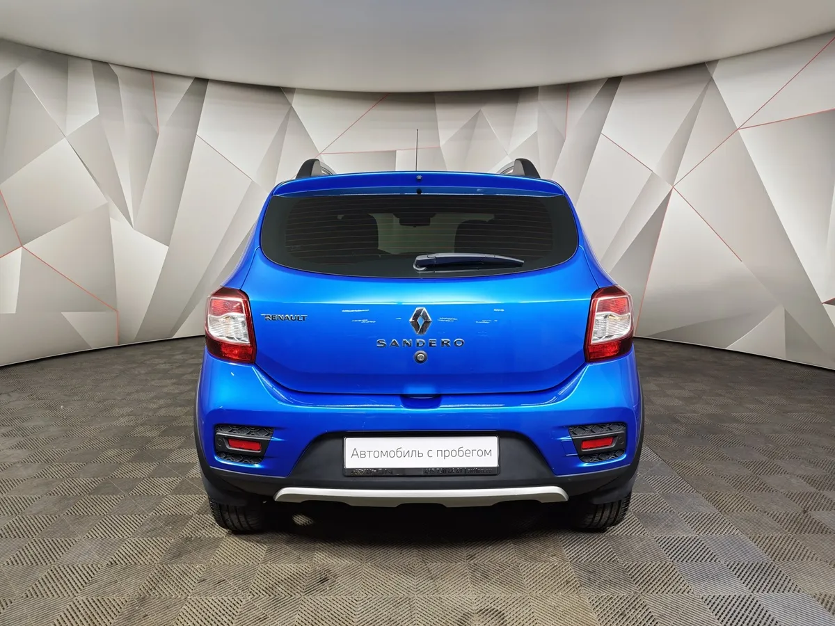 Renault Sandero 1.6 AT (103 л.с.) Stepway Синий в АВИЛОН. Слайд №8