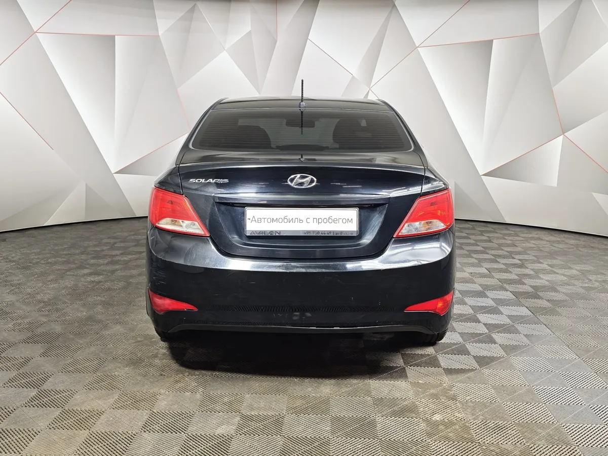 Hyundai Solaris 1.6 AT (123 л.с.) Classic Черный в АВИЛОН. Слайд №8
