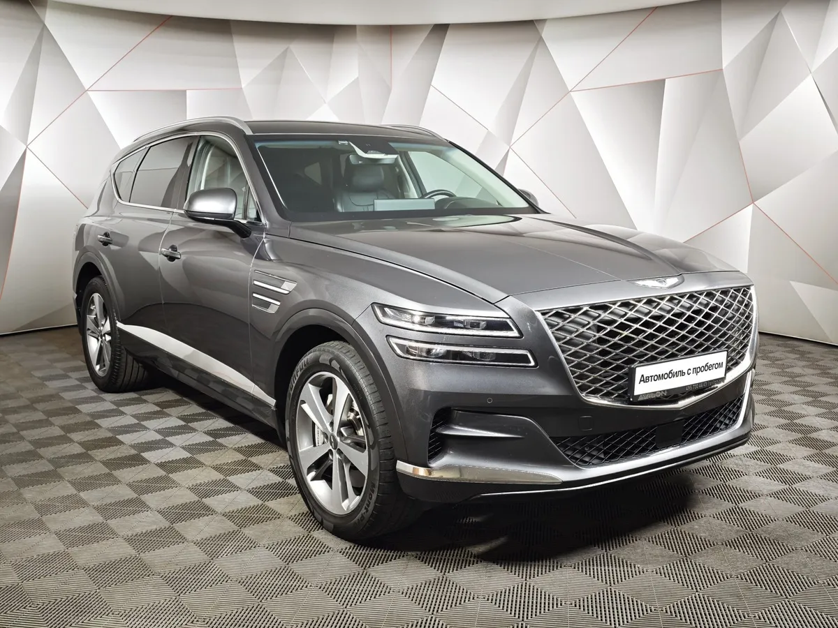 Genesis GV80 2.5 T-GDI 8AT 4WD (249 л.с.) Premium Серый в АВИЛОН. Слайд №3