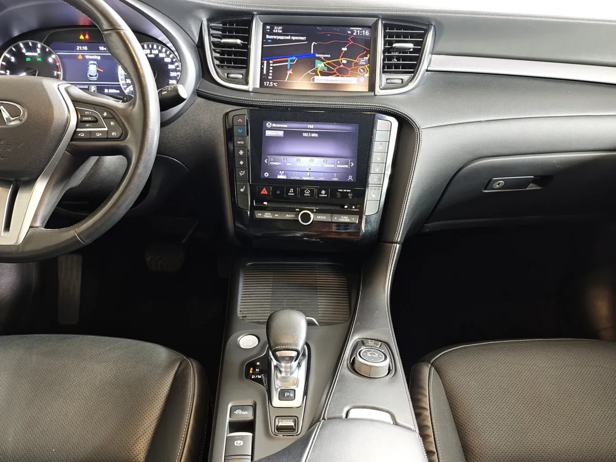Infiniti QX50 2.0 VC-T CVT AWD (249 л.с.) Черный в АВИЛОН. Слайд №14