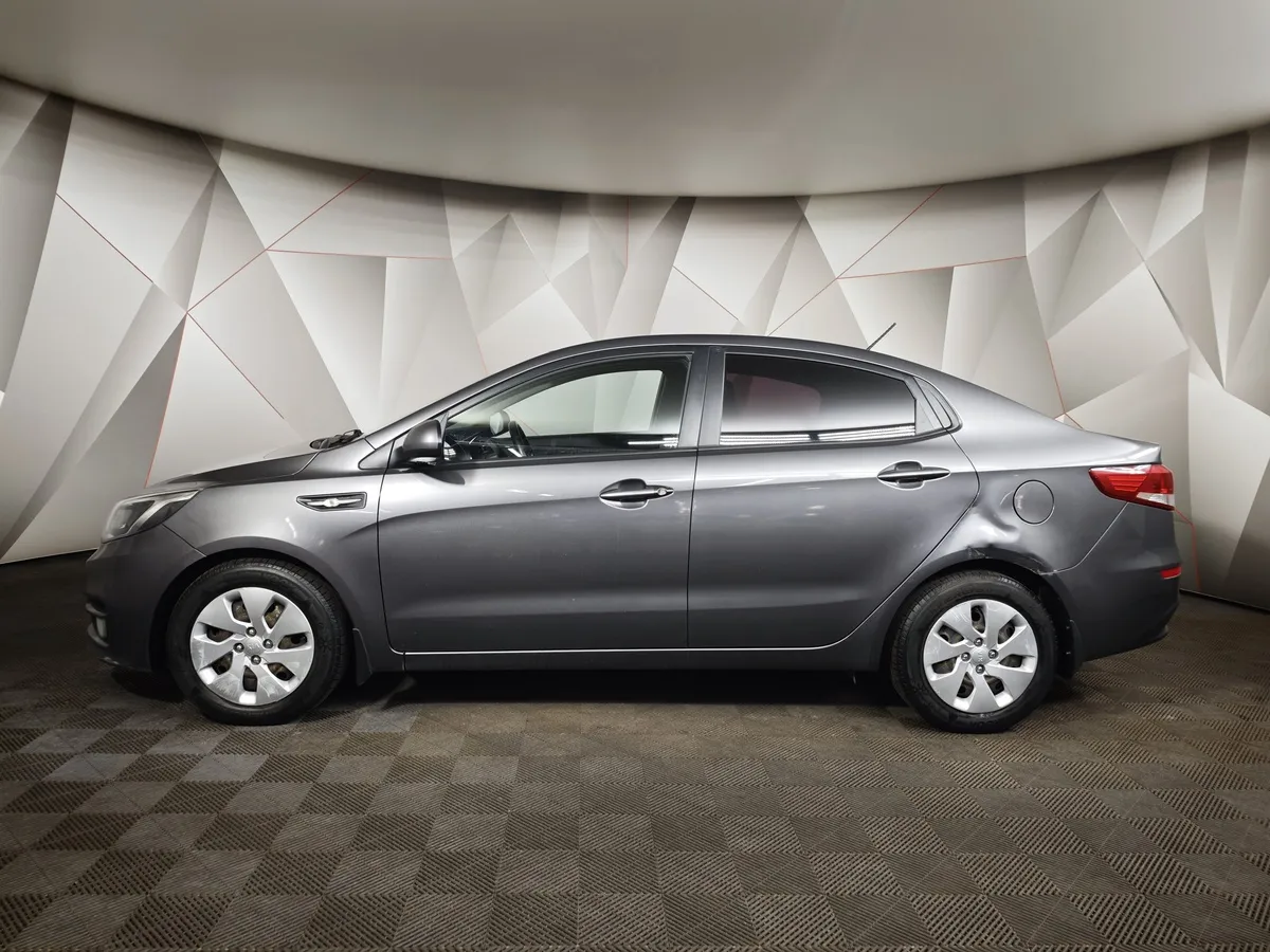Kia Rio 1.4 MT (107 л.с.) Comfort Серый в АВИЛОН. Слайд №5