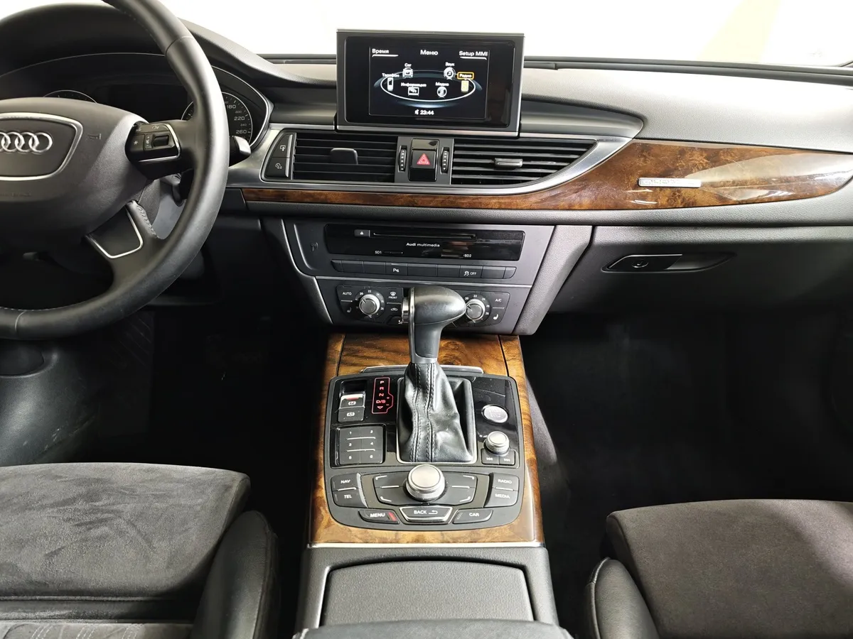 Audi A6 3.0 TDI S tronic quattro (245 л.с.) Белый в АВИЛОН. Слайд №13