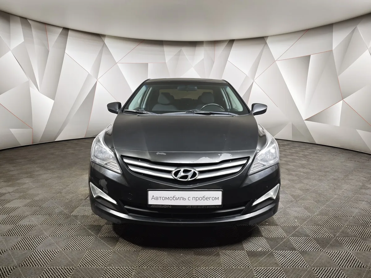 Hyundai Solaris 1.4 AT (107 л.с.) Style Черный в АВИЛОН. Слайд №7
