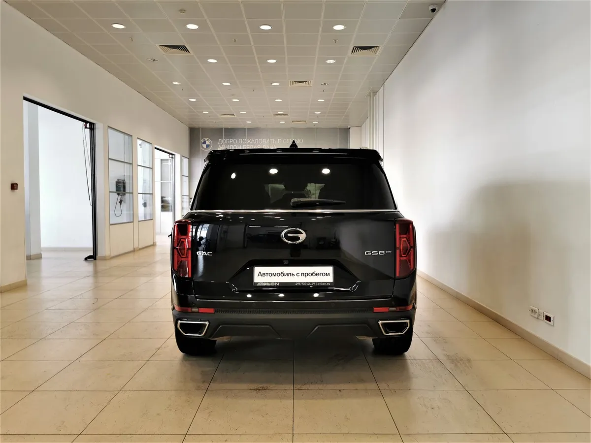 GAC GS8 2.0 AT 4WD (190 л.с.) GL Черный в АВИЛОН. Слайд №7