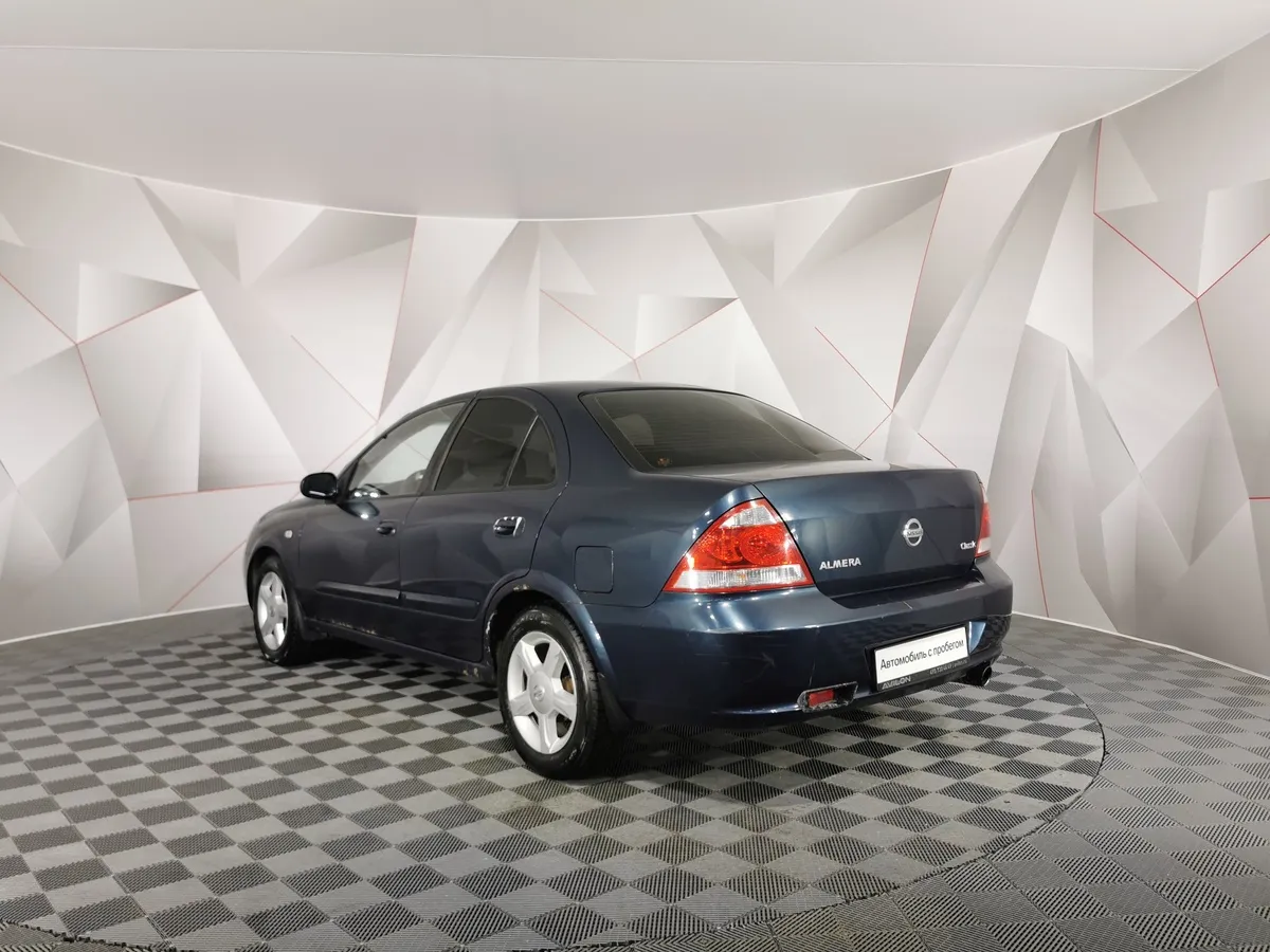 Nissan Almera Classic 1.6 AT (107 л.с.) Синий в АВИЛОН. Слайд №4