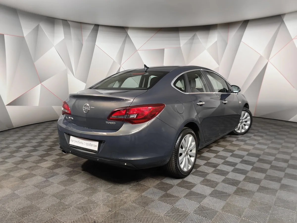 Opel Astra 1.4 Turbo AT (140 л.с.) Серый в АВИЛОН. Слайд №2