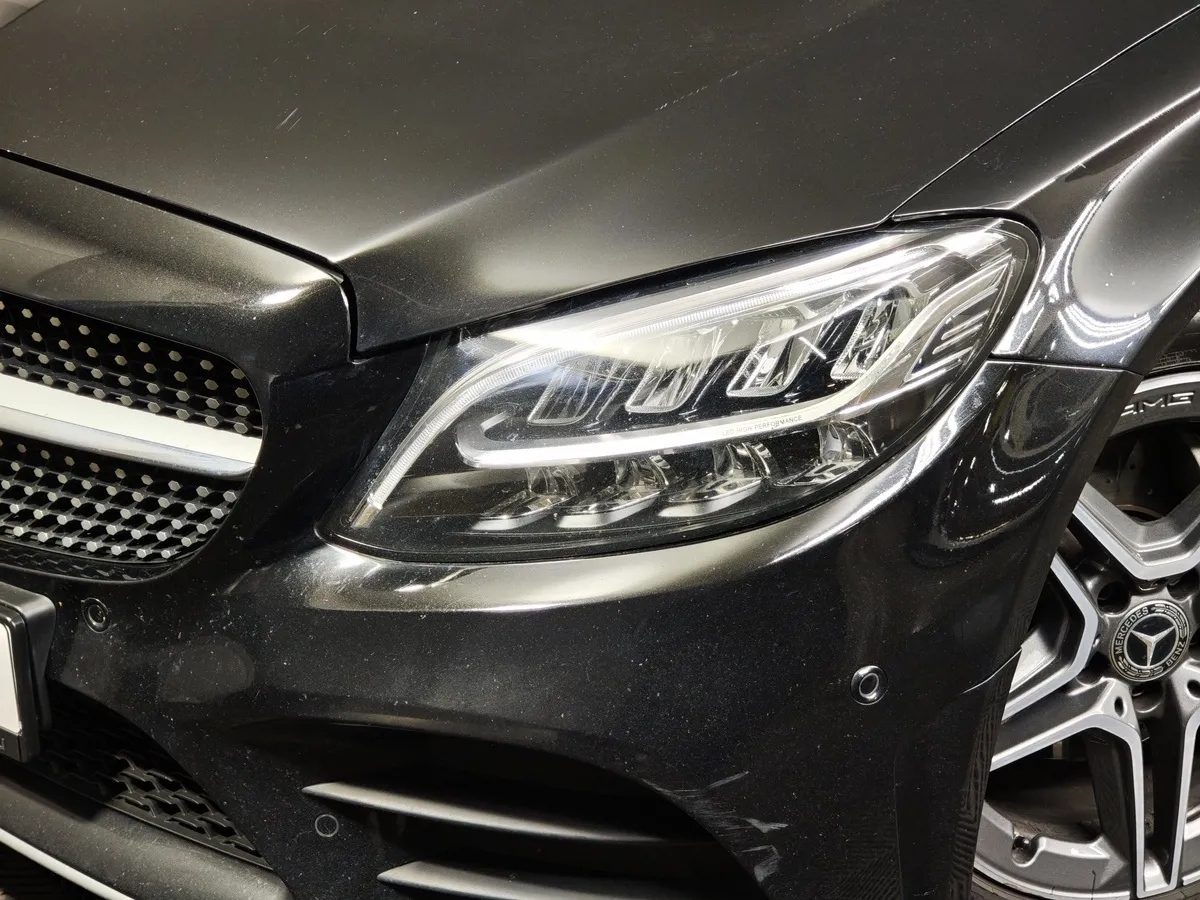 Mercedes-Benz C-Класс C 200 9G-TRONIC 4MATIC (190 л.с.) Sport Черный в АВИЛОН. Слайд №10