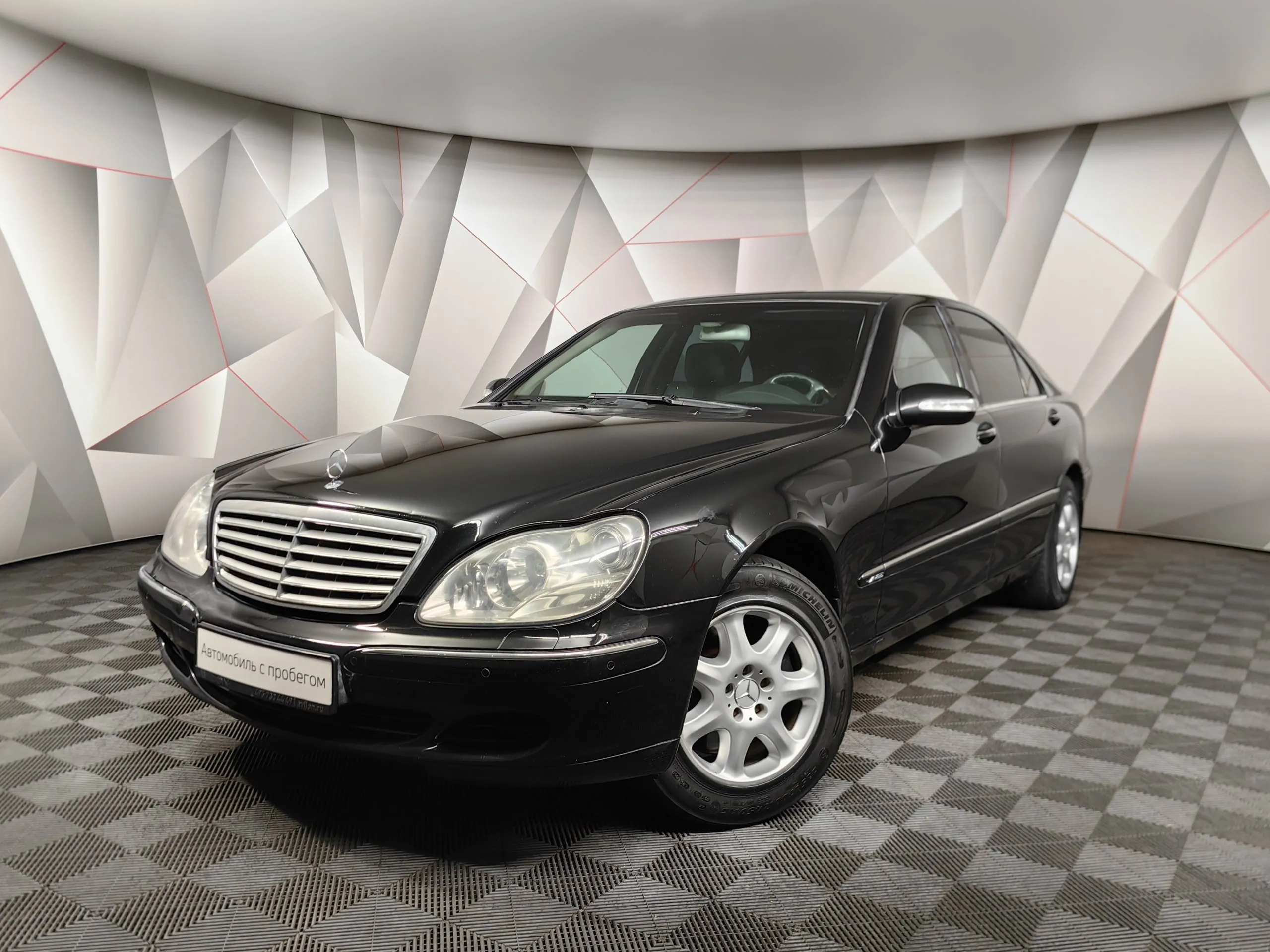 Mercedes-Benz S-Класс S 600 5G-Tronic длинная база (500 л.с.) Черный в  Москве № ТИ-UY40654. Купить Mercedes-Benz S-Класс IV (W220) Рестайлинг  Автомат Бензиновый с пробегом 182575 км. Цена 1265000