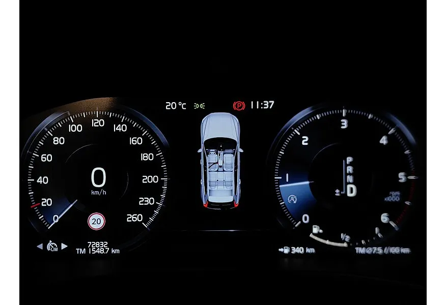 Volvo XC60 2.0 D4 AT AWD (190 л.с.) Inscription Черный в АВИЛОН. Слайд №18