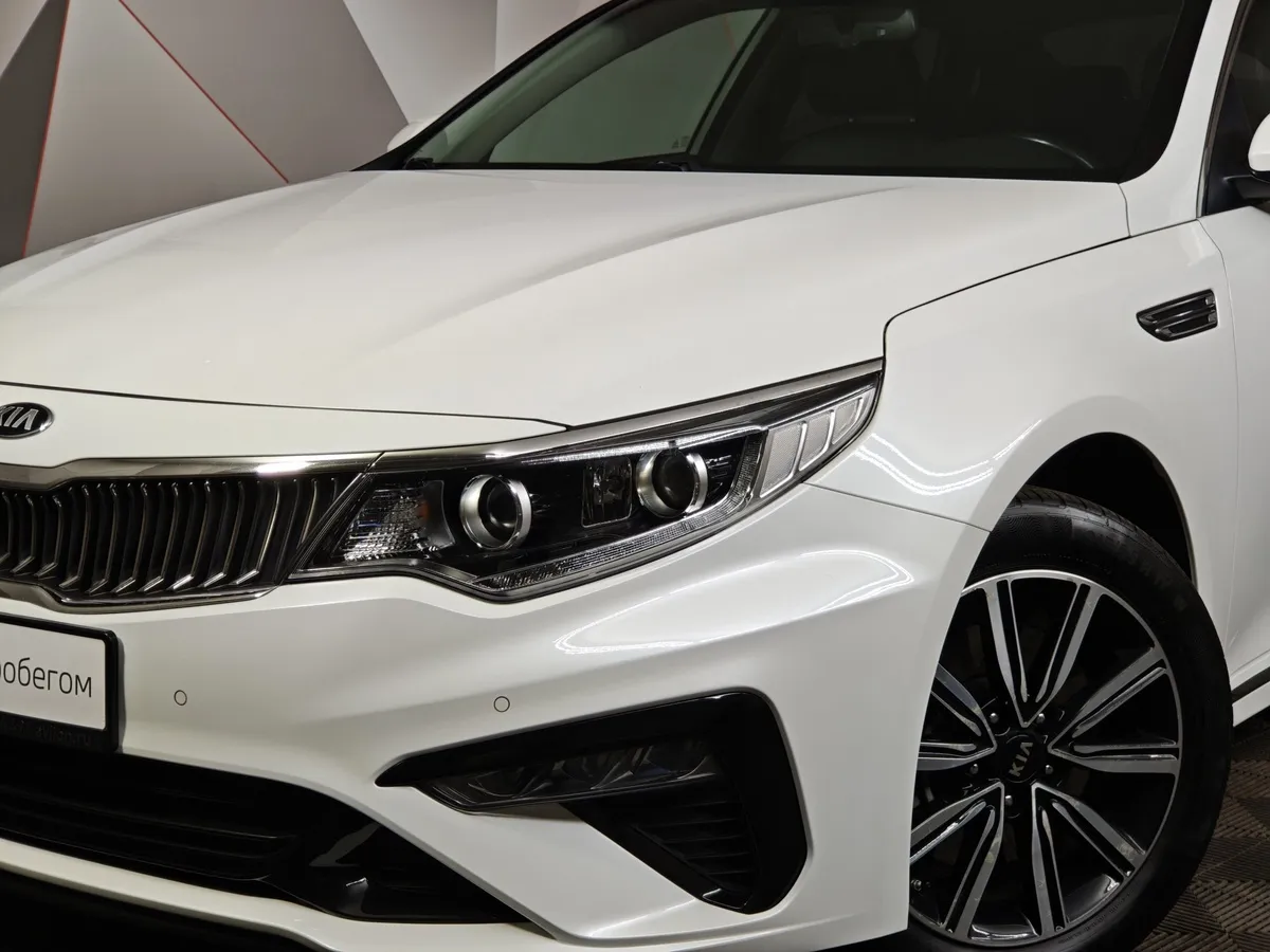 Kia Optima 2.0 MPI AT (150 л.с.) Белый в АВИЛОН. Слайд №10