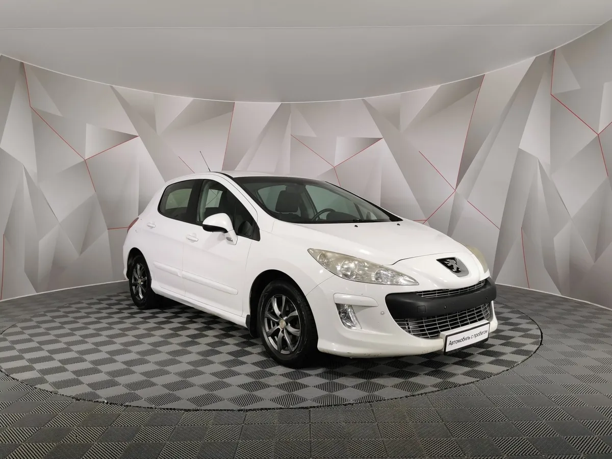 Peugeot 308 1.6 VTi AT (120 л.с.) Белый в АВИЛОН. Слайд №3